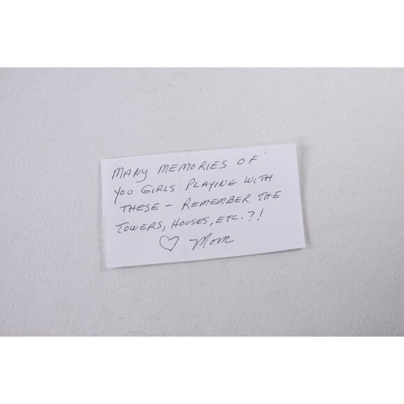 1960s mcm retro Picture Cubes AS IS, WB 260 made in China, alphabet blocks - Picture 10 of 10